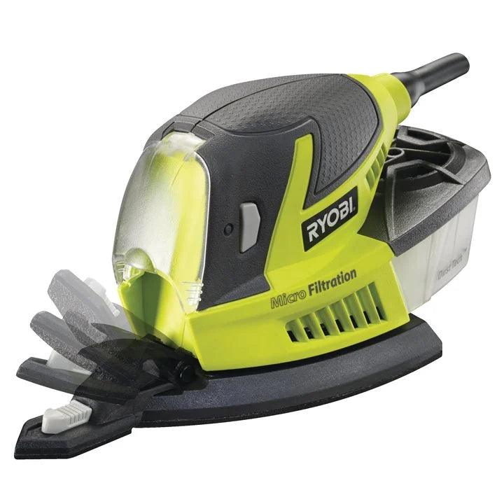Levigatrice palmare 80W 99X149 Ryobi - Brico Sapiens - L' evoluzione del fai da te Levigatrice palmare 80W 99X149 Ryobi - Brico Sapiens - L' evoluzione del fai da te